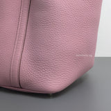 Picotin Lock 18 Mauve Sylvestre X9 Taurillon Clemence Palladium Hardware