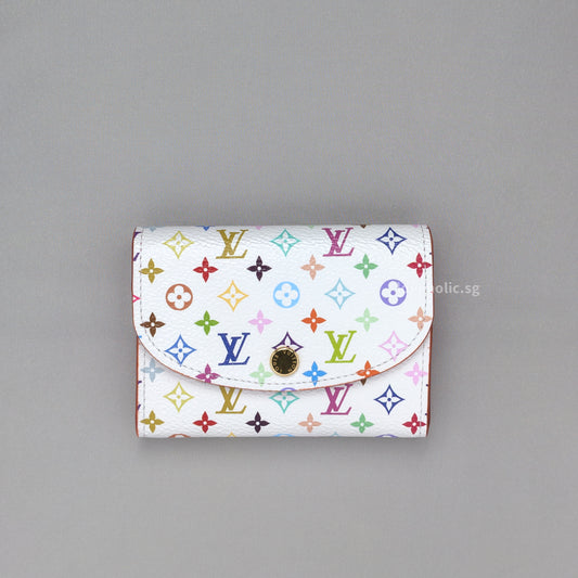 Louis Vuitton TM Coin Purse | Multicoloured Canvas Gold Hardware-modelshots