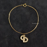 Dior Vintage Bracelet CD | Gold Hardware-modelshots