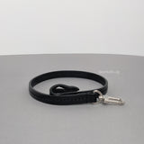 LV X TM Murakami Pochette | Black Leather Silver Hardware