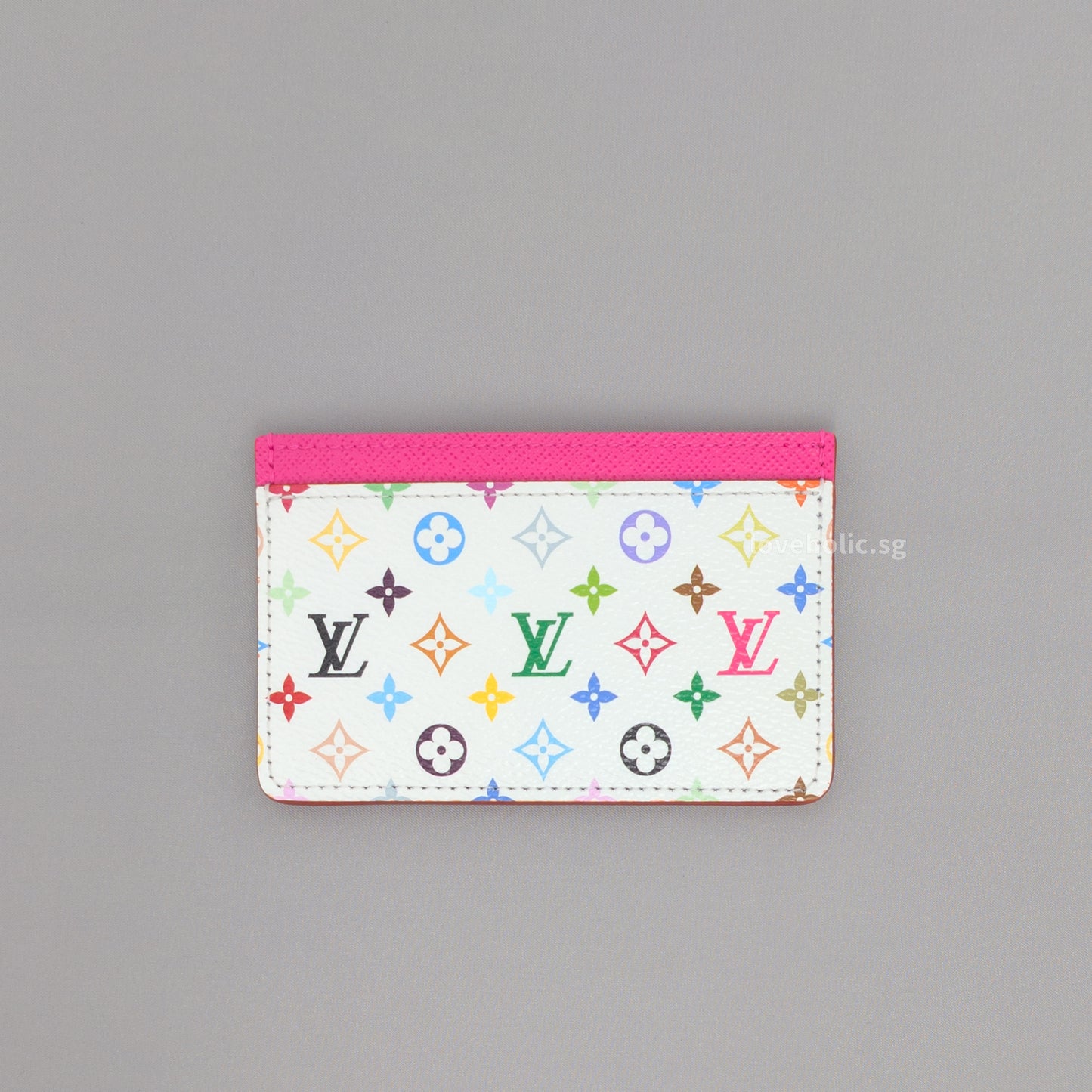 Louis Vuitton TM Card Holder | Multicoloured Canvas -modelshots