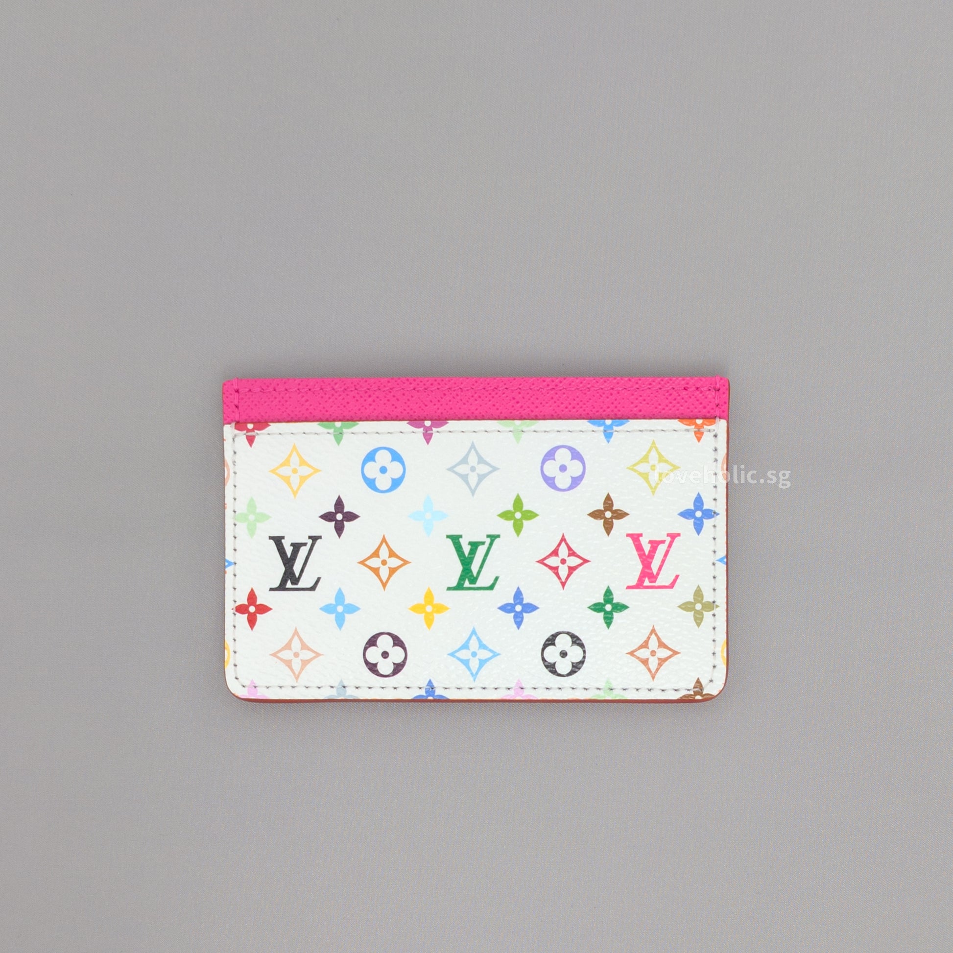 Louis Vuitton TM Card Holder | Multicoloured Canvas -modelshots