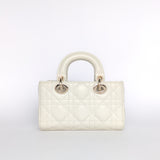 Dior Lady D-Joy Micro | Latte Lambskin Light Gold Hardware-back