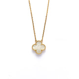 Van Cleef & Arpels VCA Vintage Alhambra Necklace Mother Of Pearl |   18K Gold Hardware