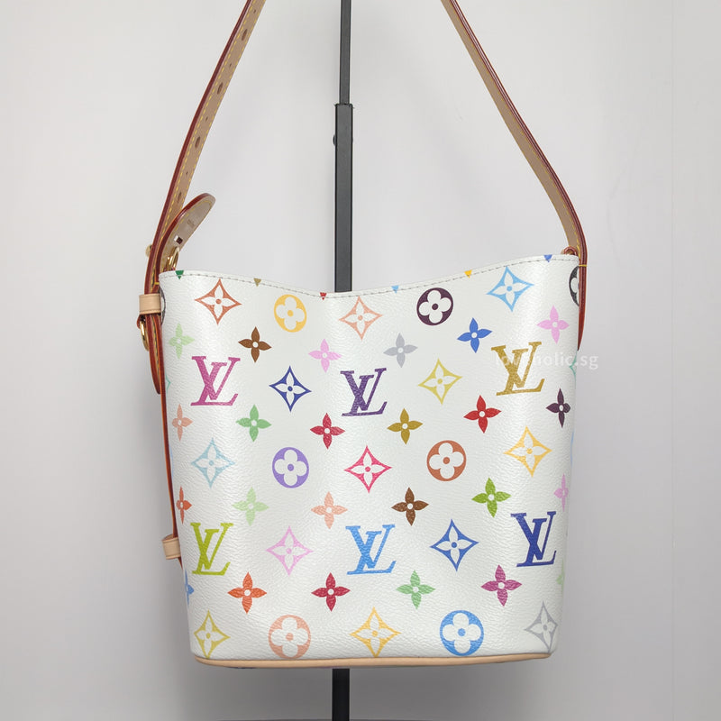 Louis Vuitton All in BB | Multicoloured Canvas Gold Hardware-back