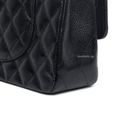 Chanel Classic Flap Medium | Black Caviar Gold Hardware