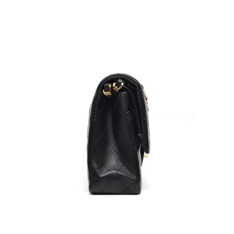 Chanel Classic Flap Medium | Black Lambskin Gold Hardware