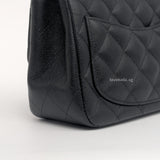 Chanel Classic Flap Mini Square | 18B Black Caviar Silver Hardware