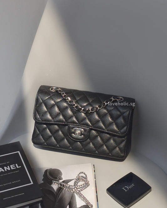 Chanel Classic Flap Small | Black Caviar Silver Hardware-main