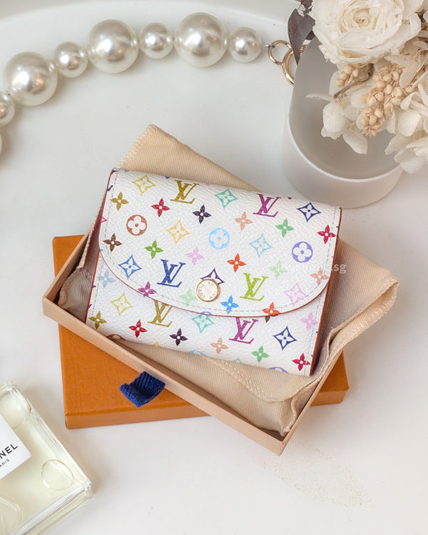 Louis Vuitton TM Coin Purse | Multicoloured Canvas Gold Hardware-main