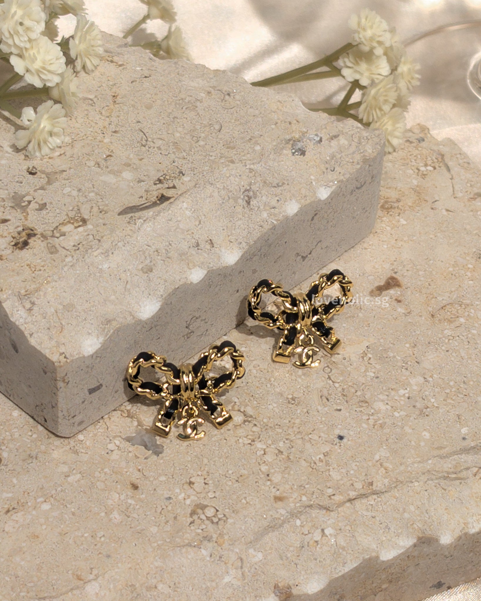 【新作】CHANEL 24K リボンがキュート♪ ミュール 24SS【CHANEL】パールが可愛いだけじゃない 履きやすいミュール