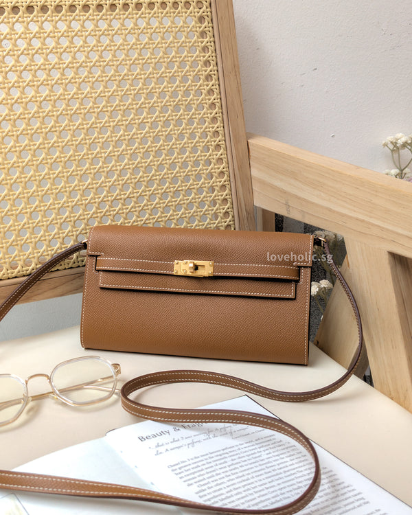 Hermes Kelly To-go | Gold Epsom Gold Hardware-main