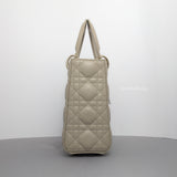 Dior My ABC Lady Dior Small | Beige Lambskin Light Gold Hardware-details