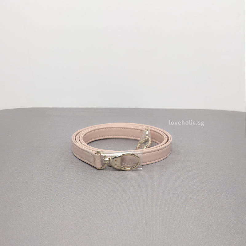Lady Dior Medium | Powder Pink Lambskin Light Gold Hardware