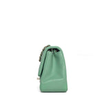 Chanel Classic Flap Mini Square | 21C Light Green Lambskin Light Gold Hardware