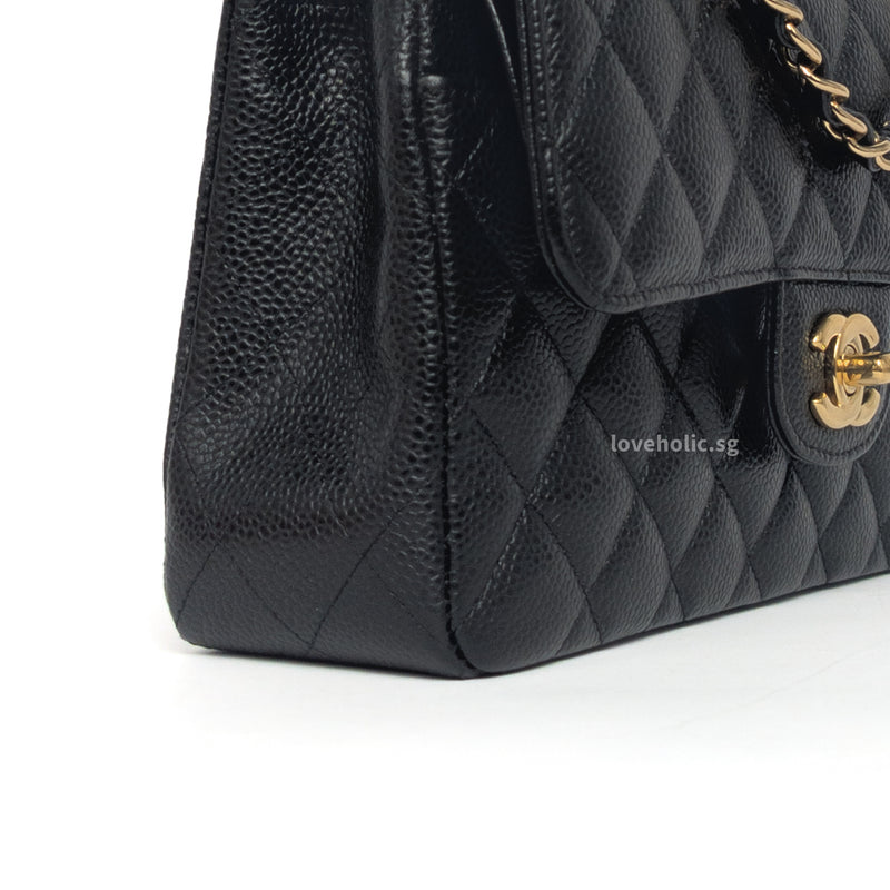 Chanel Classic Flap Small | Black Caviar Gold Hardware