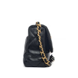 Chanel Chanel 19 Small | Black Lambskin Multicolored Hardware