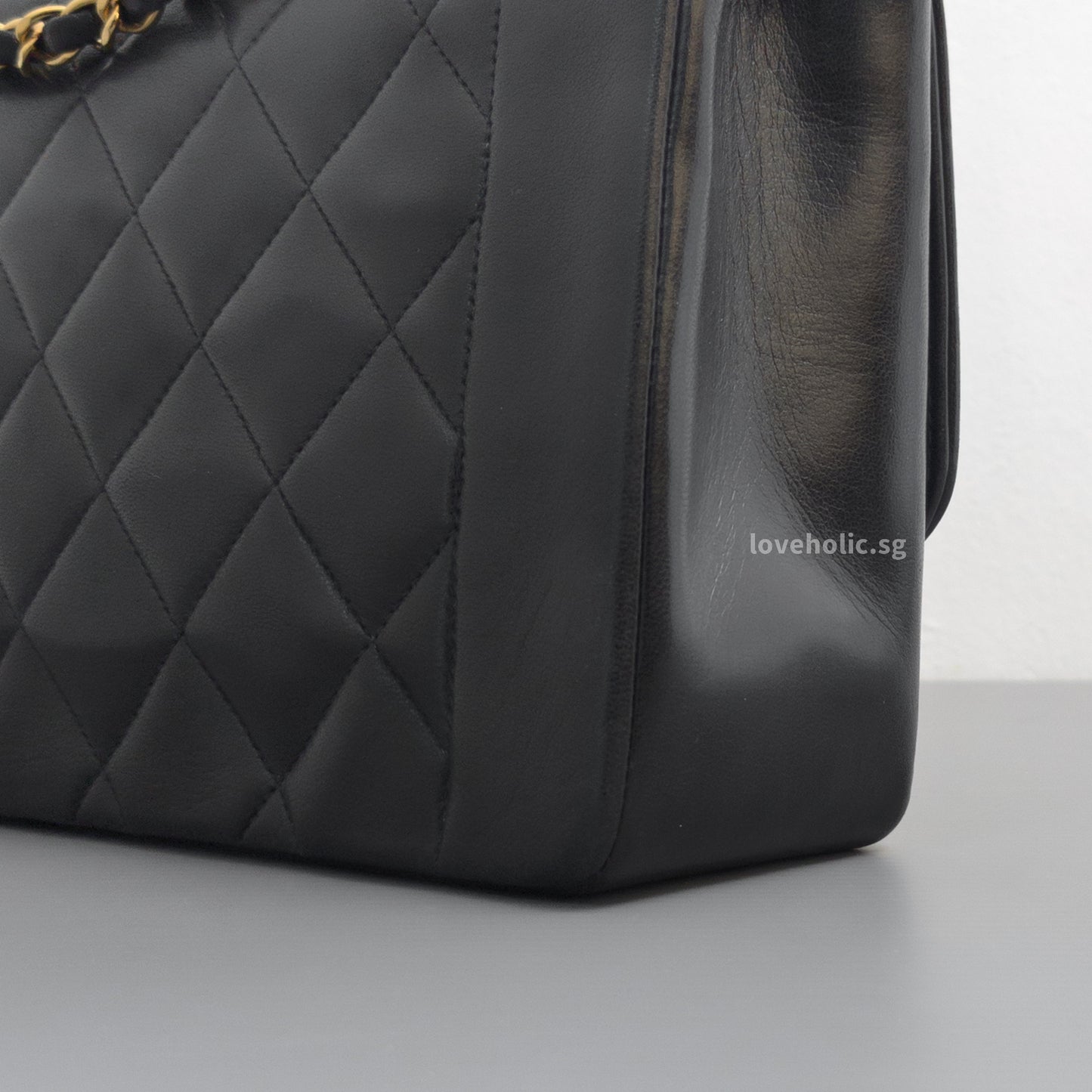 Diana Medium  | Black Lambskin 24K Gold Hardware