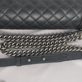 Boy Medium | Black Caviar Ruthenium Hardware