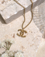 Chanel Vintage Necklace CC | 24K Gold Hardware-main