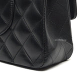 Chanel Classic Flap Medium | Black Lambskin Gold Hardware