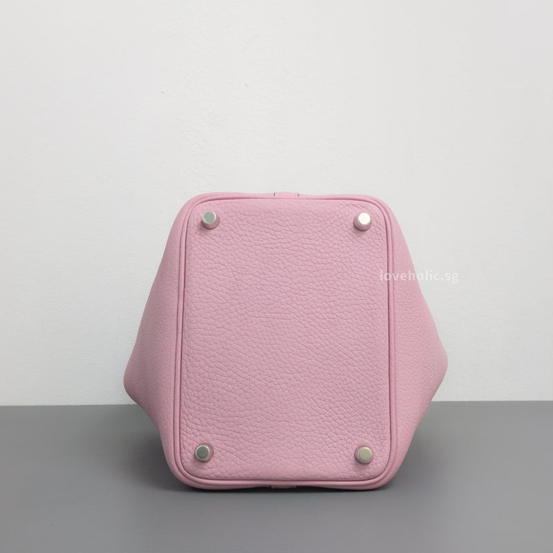 Picotin Lock 18 Mauve Sylvestre X9 Taurillon Clemence Palladium Hardware