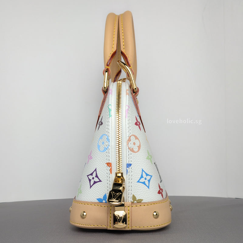 Alma BB Multicoloured Canvas Gold Hardware