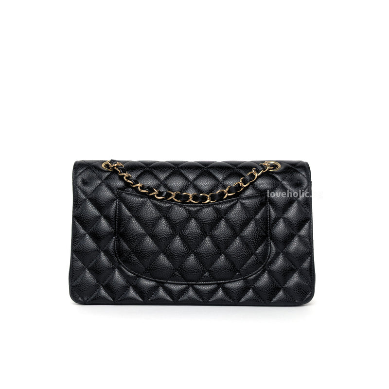 Chanel Classic Flap Medium | Black Caviar Gold Hardware