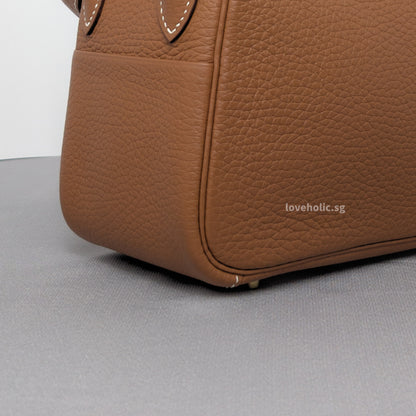 Lindy Mini | Gold Taurillon Clemence Gold Hardware