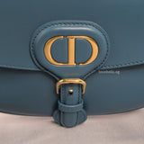 Dior Bobby Medium | Deep Ocean Blue Calfskin Gold Hardware