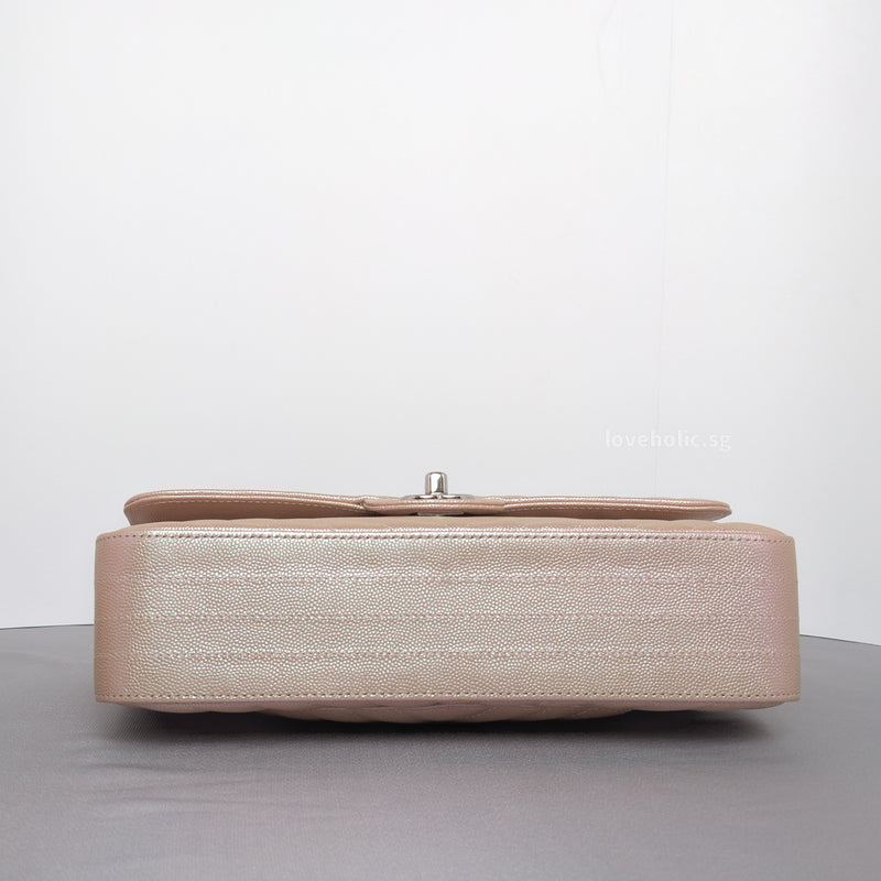 Classic Chevron Medium | 17B Rose Gold Caviar Silver Hardware