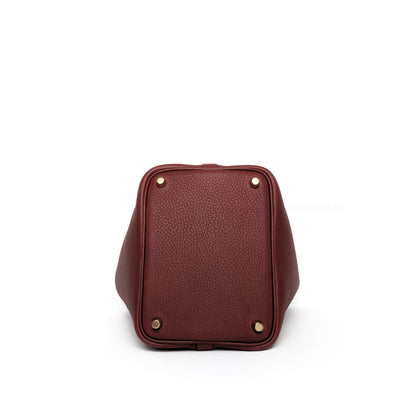 Hermes Picotin Lock 18  | Rouge H  Gold Hardware