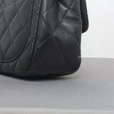 Pearl Crush Mini Square | Black Lambskin Gold Hardware