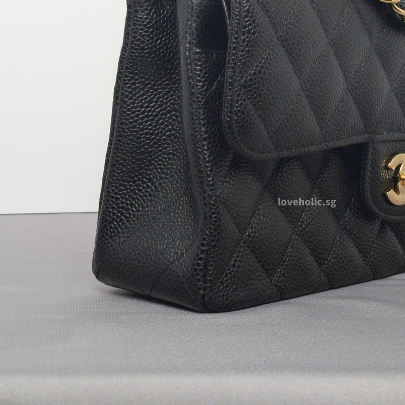 Chanel Classic Flap Small | Black Caviar Gold Hardware