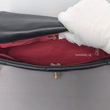 Chanel 19 Small | Black Lambskin Multicolored Hardware