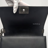 Boy Medium | Black Caviar Ruthenium Hardware