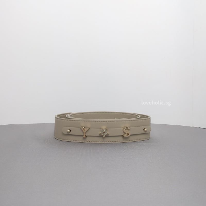 My ABC Lady Dior Small | Beige Lambskin Light Gold Hardware