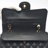 Chanel Classic Flap Small | Black Caviar Gold Hardware