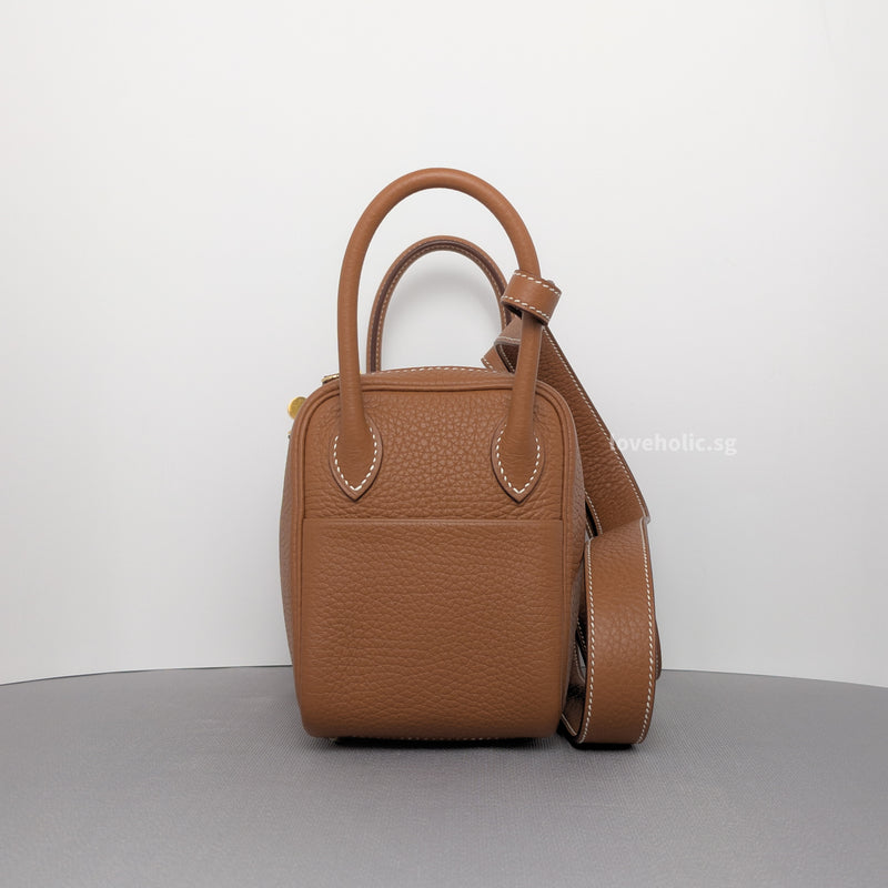 Lindy Gold Taurillon Clemence Gold Hardware