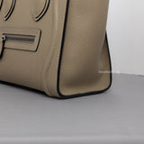 Luggage Nano | Dune Calfskin Silver Hardware
