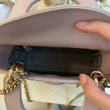 Dior Lady Dior Mini | Pearlescent Lotus Pink Lambskin Gold Hardware