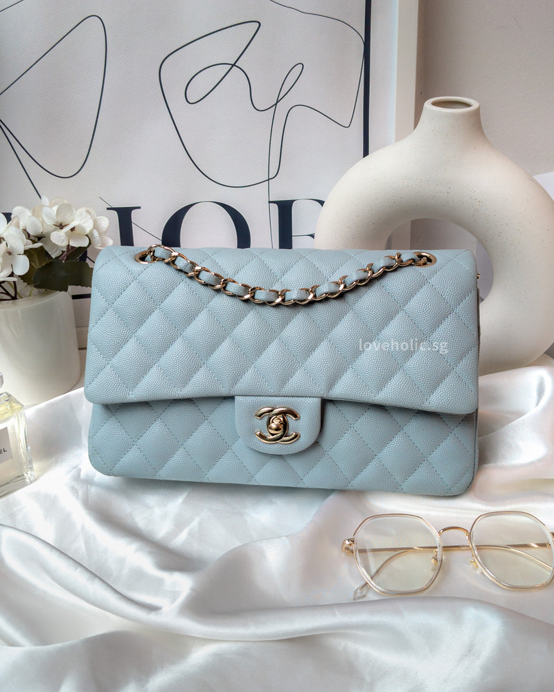 Chanel classic blue sale