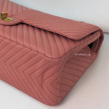 Chanel Reissue 2.55 226 Medium | Sakura Pink Calfskin Brushed Gold Hardware
