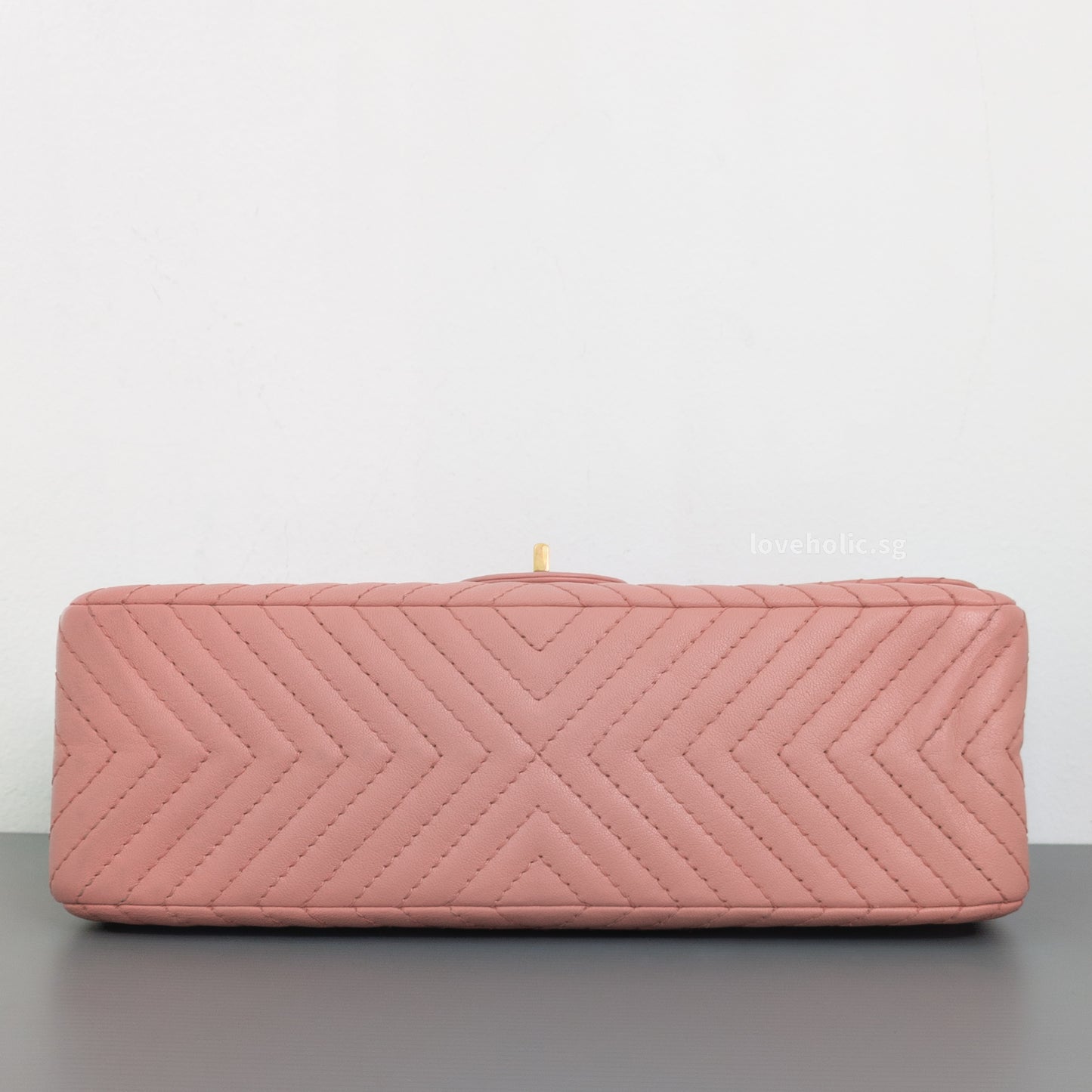 Reissue 2.55 226 Medium | Sakura Pink Calfskin Brushed Gold Hardware
