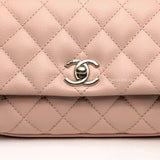 Chanel Coco Handle Mini | 21P Pink Beige Caviar Gold Hardware