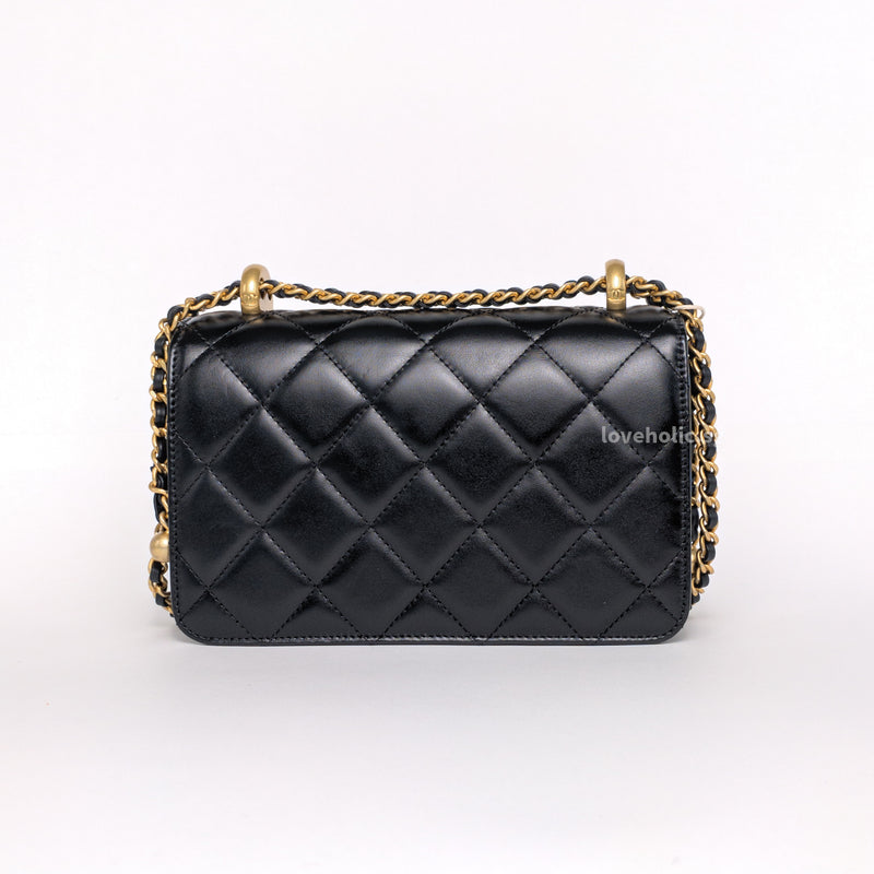 Chanel Black Satin Framed Chain Bag – Treasures of NYC