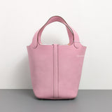 Picotin Lock 18 Mauve Sylvestre X9 Taurillon Clemence Palladium Hardware