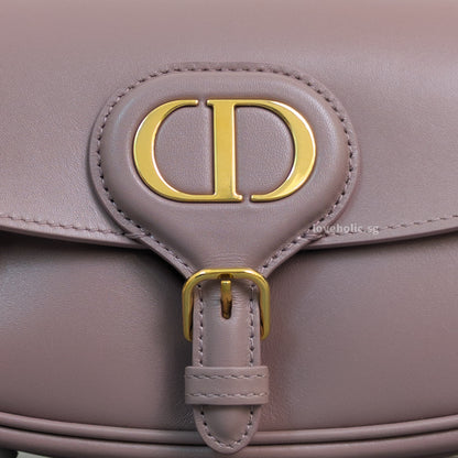 Dior Bobby East-West Peony Pink Calfskin Gold Hardware-details