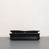 Chanel Top Handle Wallet On Chain 22K Black Lambskin Gold Hardware-details