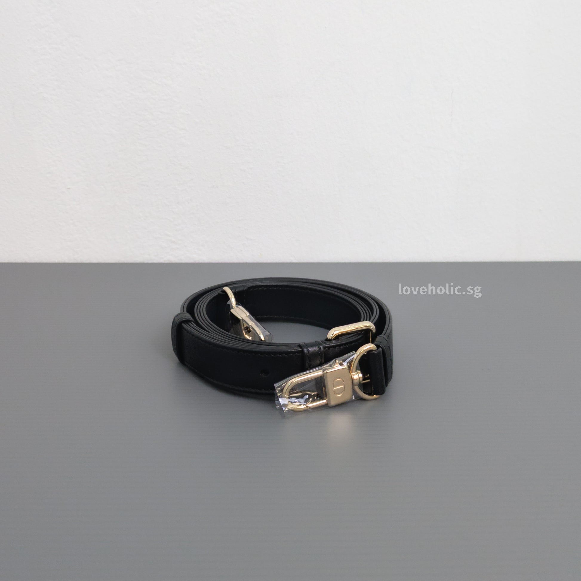 Dior Lady D-Joy Small | Black Lambskin Light Gold Hardware-details